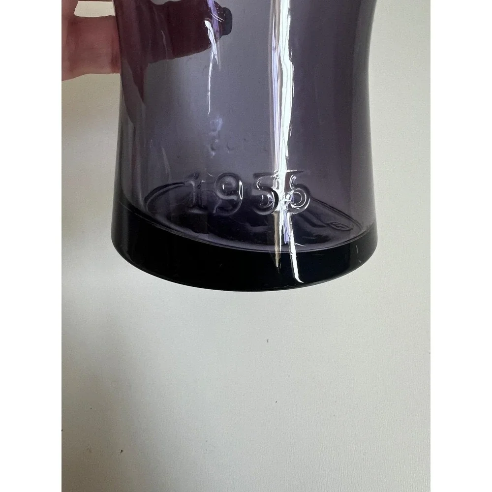 McDonald's Retro 1955 Speedy Hamburger Coke Purple‎ Glass